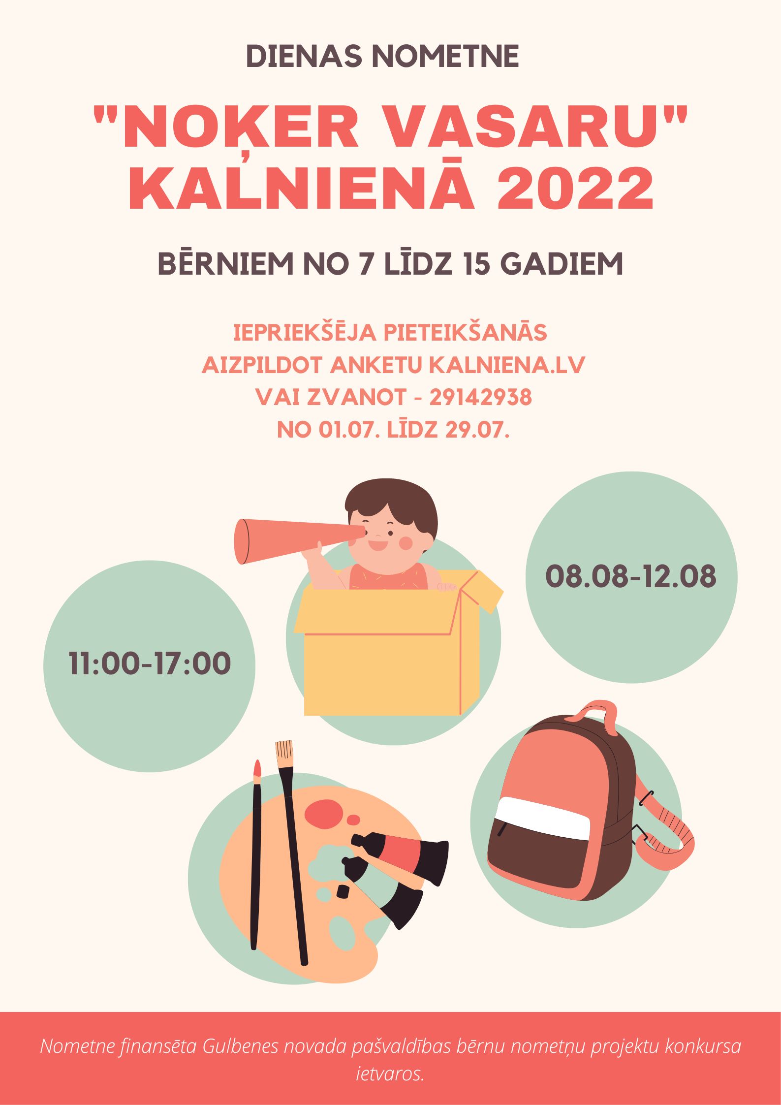 Noķer vasaru Kalnienā 2022